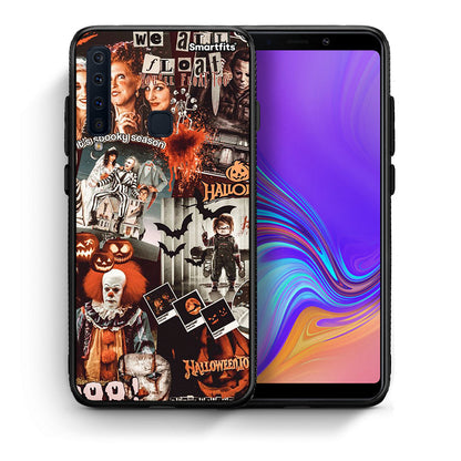 Θήκη Samsung A9 Halloween Spooky Season από τη Smartfits με σχέδιο στο πίσω μέρος και μαύρο περίβλημα | Samsung A9 Halloween Spooky Season case with colorful back and black bezels
