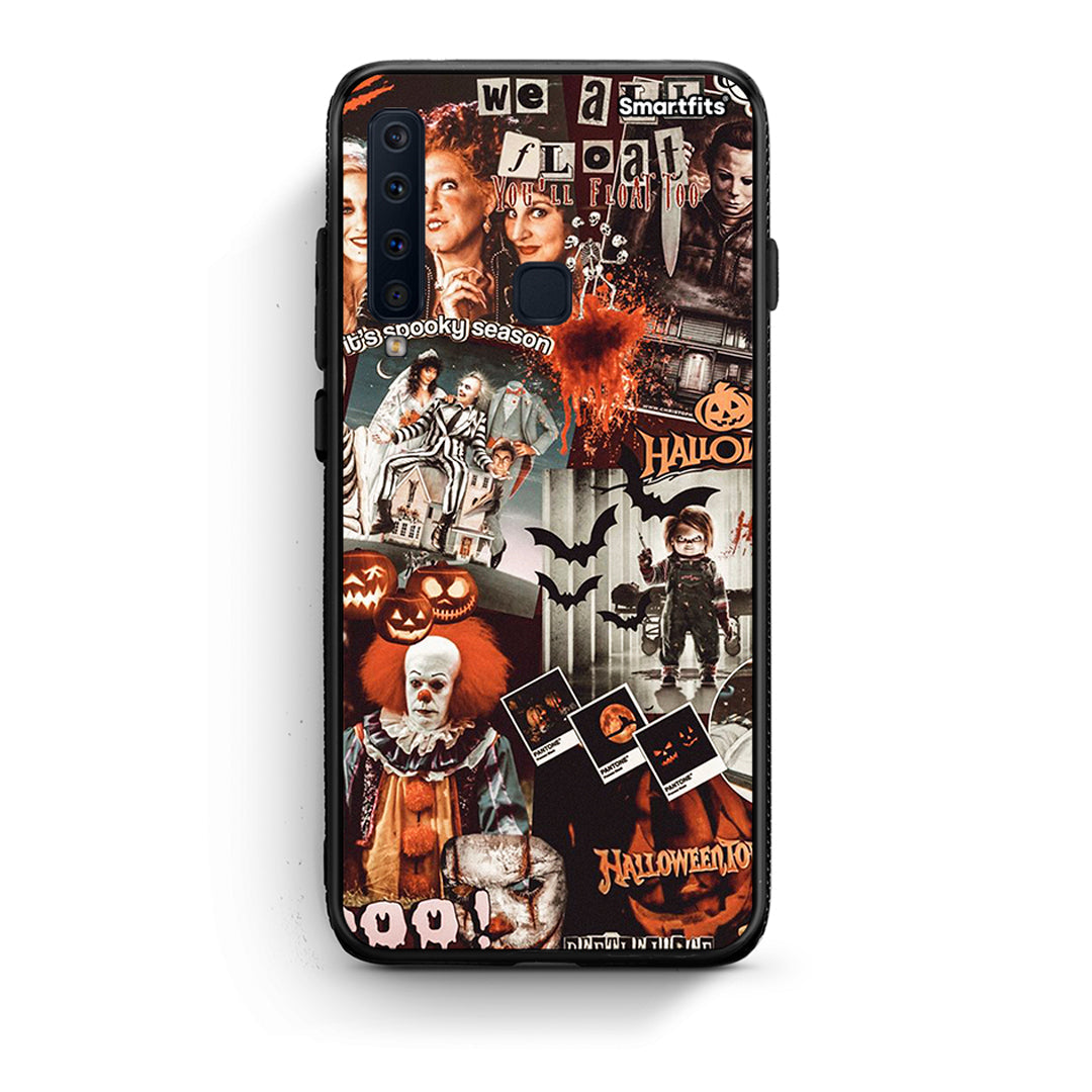 samsung a9 Halloween Spooky Season Θήκη από τη Smartfits με σχέδιο στο πίσω μέρος και μαύρο περίβλημα | Smartphone case with colorful back and black bezels by Smartfits