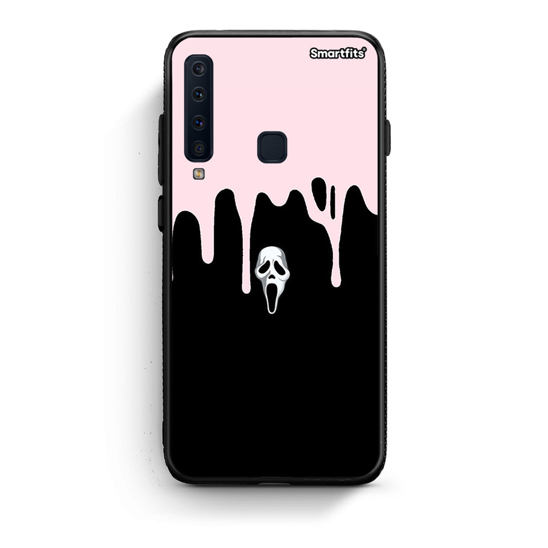samsung a9 Melting Halloween Mask Θήκη από τη Smartfits με σχέδιο στο πίσω μέρος και μαύρο περίβλημα | Smartphone case with colorful back and black bezels by Smartfits