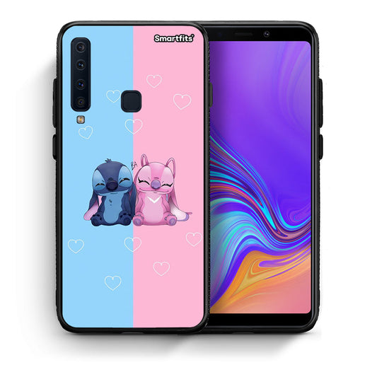 Θήκη Samsung A9 Stitch And Angel από τη Smartfits με σχέδιο στο πίσω μέρος και μαύρο περίβλημα | Samsung A9 Stitch And Angel case with colorful back and black bezels