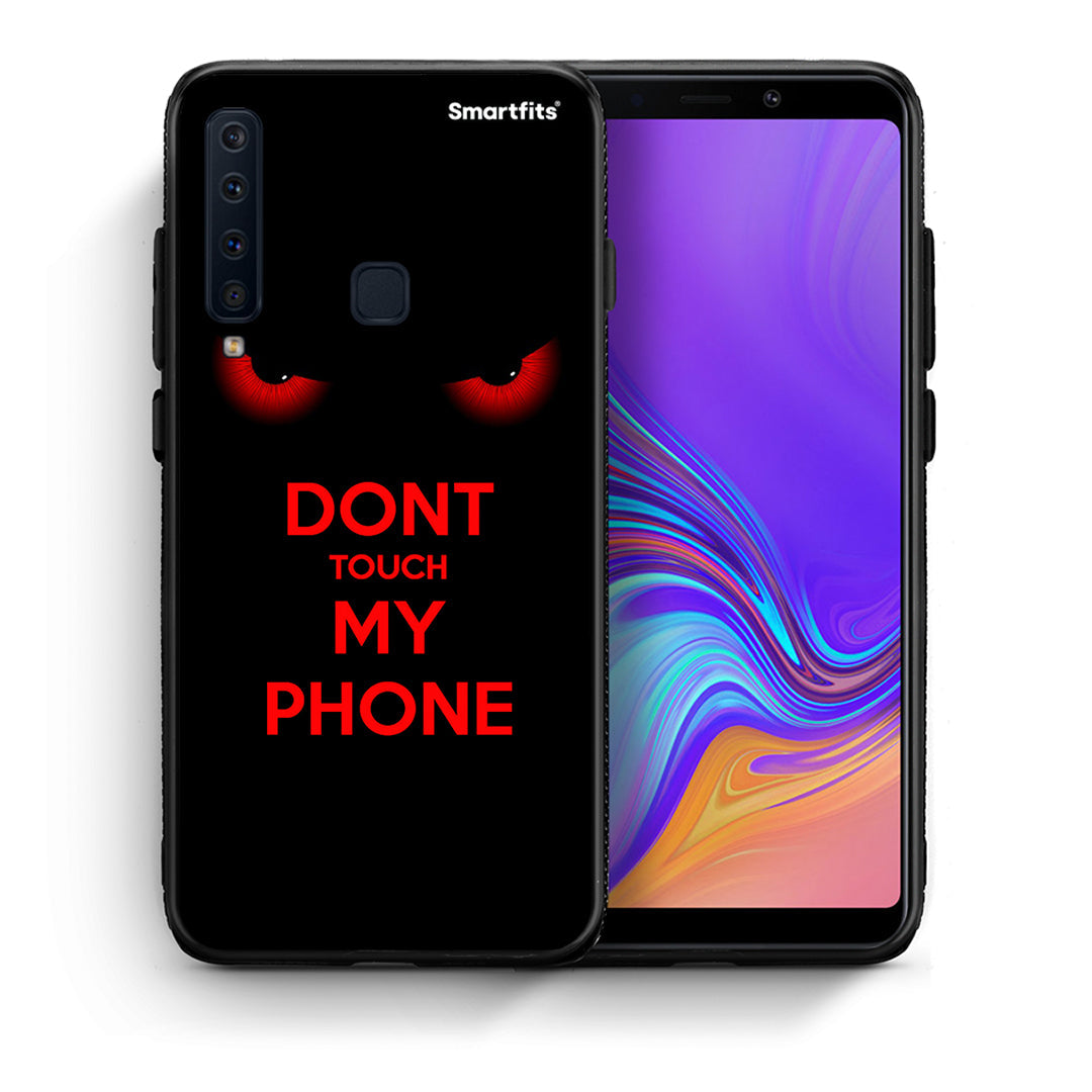 Θήκη Samsung A9 Touch My Phone από τη Smartfits με σχέδιο στο πίσω μέρος και μαύρο περίβλημα | Samsung A9 Touch My Phone case with colorful back and black bezels