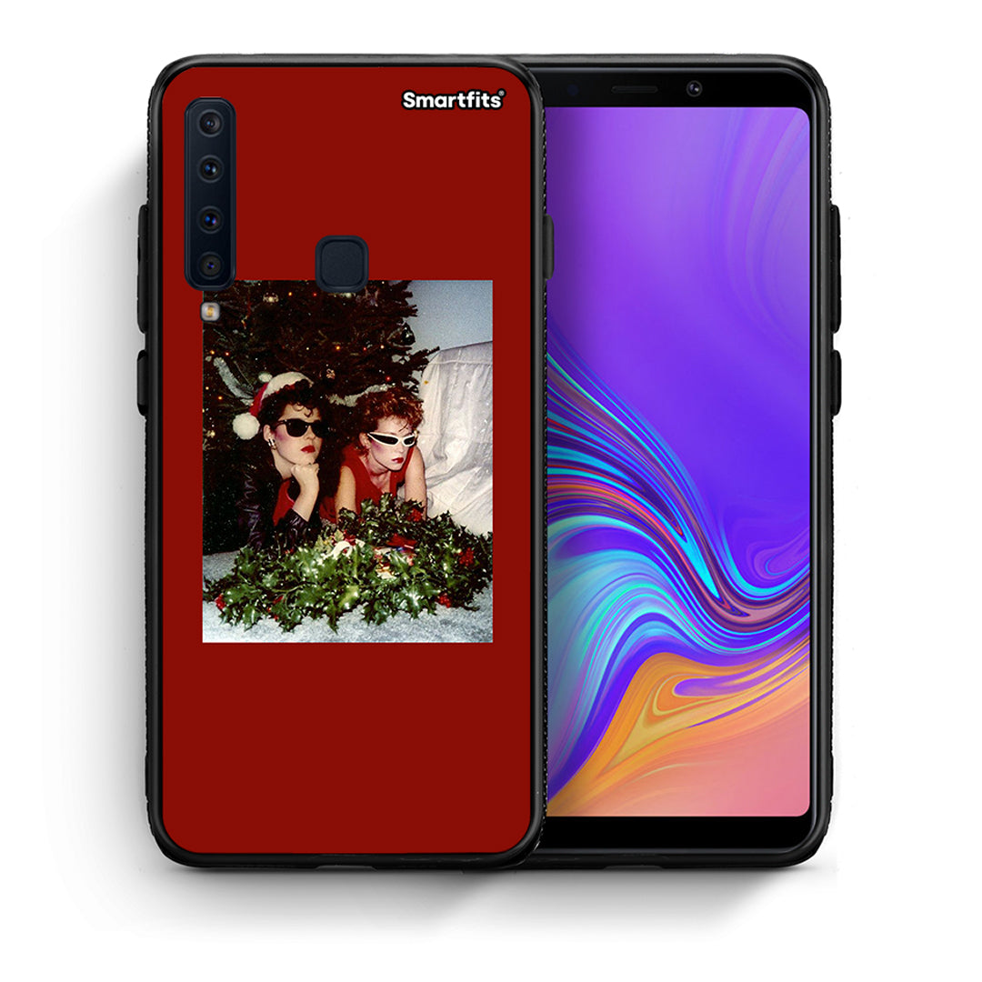 Θήκη Samsung A9 Waiting For Xmas από τη Smartfits με σχέδιο στο πίσω μέρος και μαύρο περίβλημα | Samsung A9 Waiting For Xmas case with colorful back and black bezels