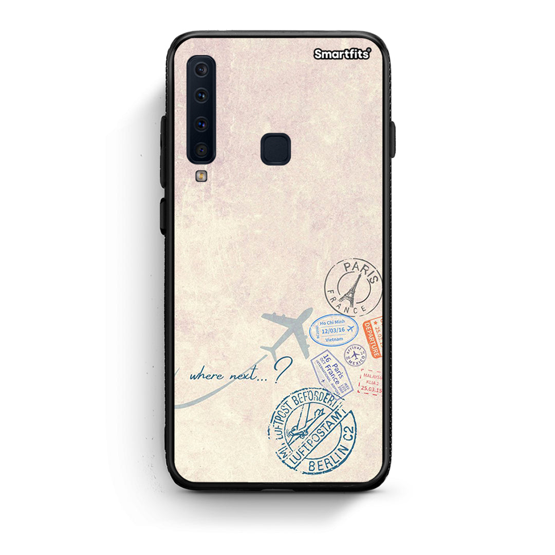 samsung a9 Where Next Θήκη από τη Smartfits με σχέδιο στο πίσω μέρος και μαύρο περίβλημα | Smartphone case with colorful back and black bezels by Smartfits