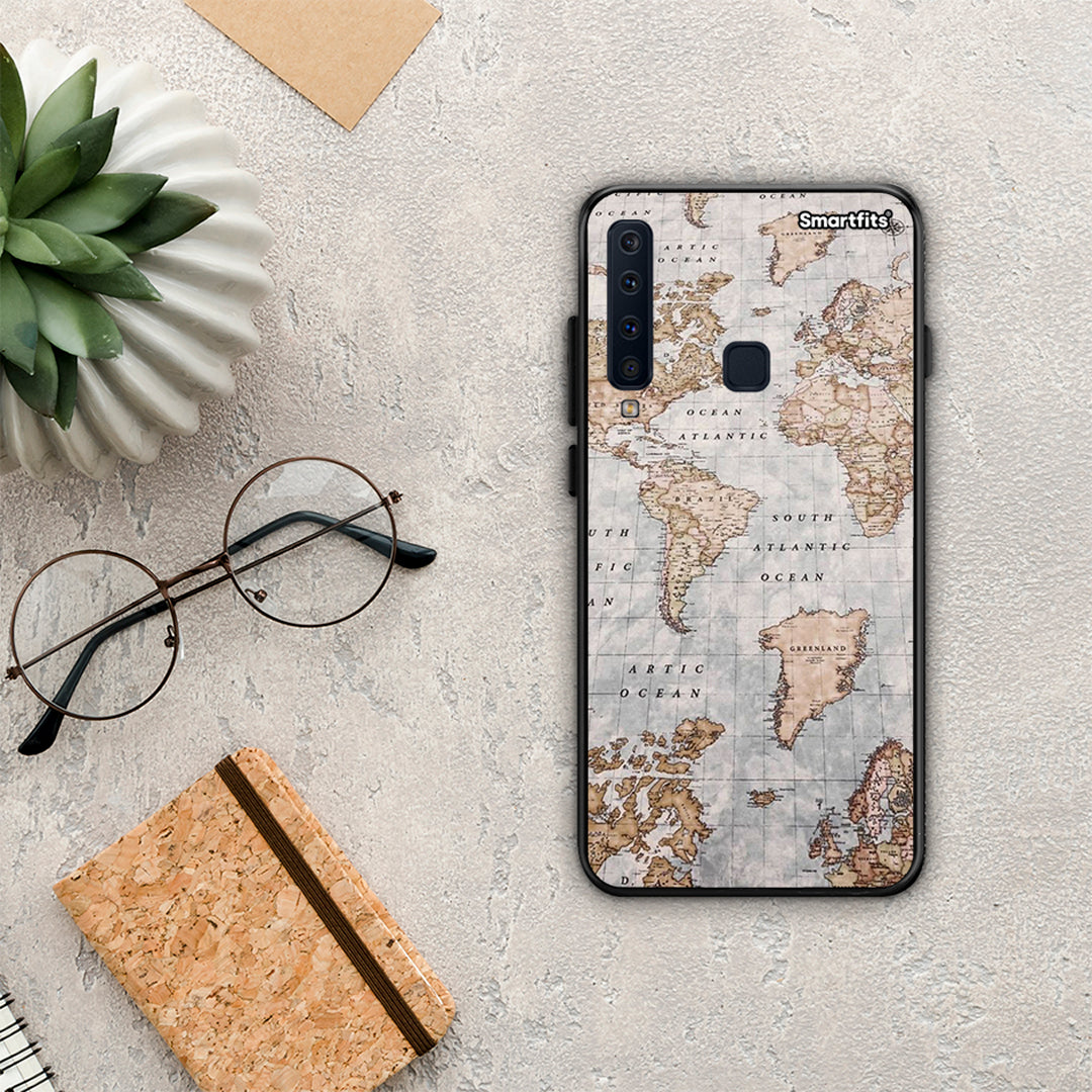 World Map - Samsung Galaxy A9 θήκη