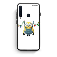 Thumbnail for samsung a9 Xmas Minion Lights θήκη από τη Smartfits με σχέδιο στο πίσω μέρος και μαύρο περίβλημα | Smartphone case with colorful back and black bezels by Smartfits