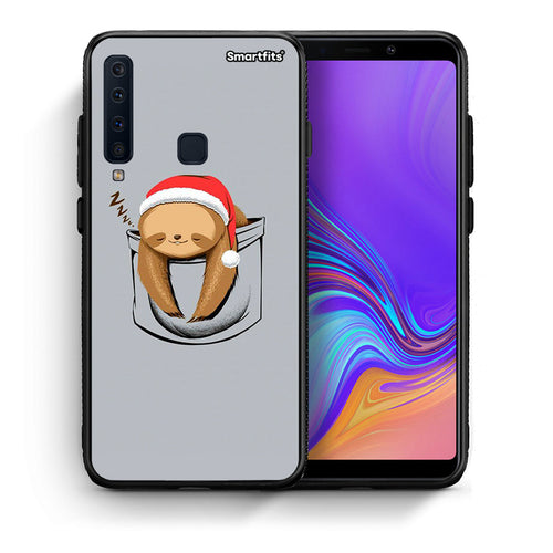 Θήκη Samsung A9 Xmas Zzzz από τη Smartfits με σχέδιο στο πίσω μέρος και μαύρο περίβλημα | Samsung A9 Xmas Zzzz case with colorful back and black bezels