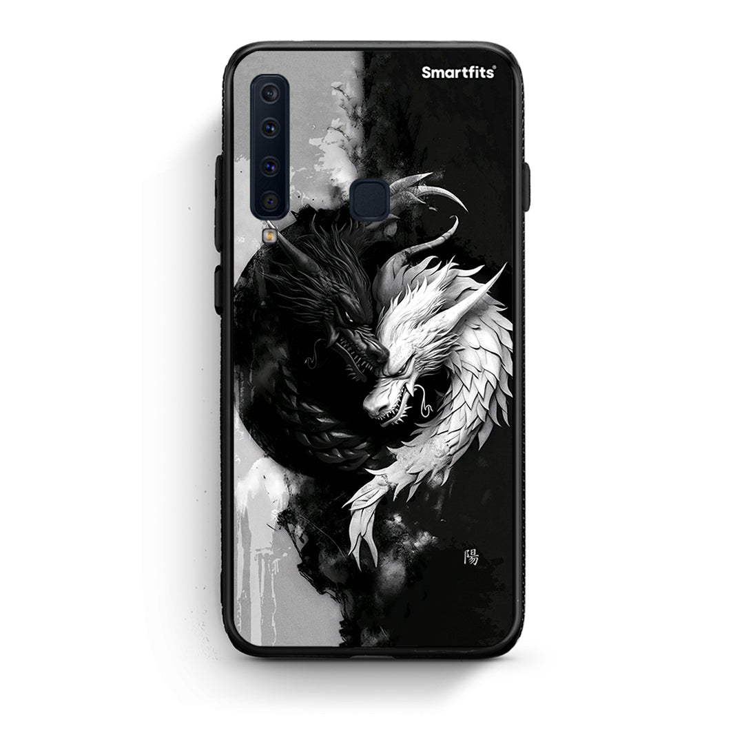 samsung a9 Yin Yang Θήκη από τη Smartfits με σχέδιο στο πίσω μέρος και μαύρο περίβλημα | Smartphone case with colorful back and black bezels by Smartfits