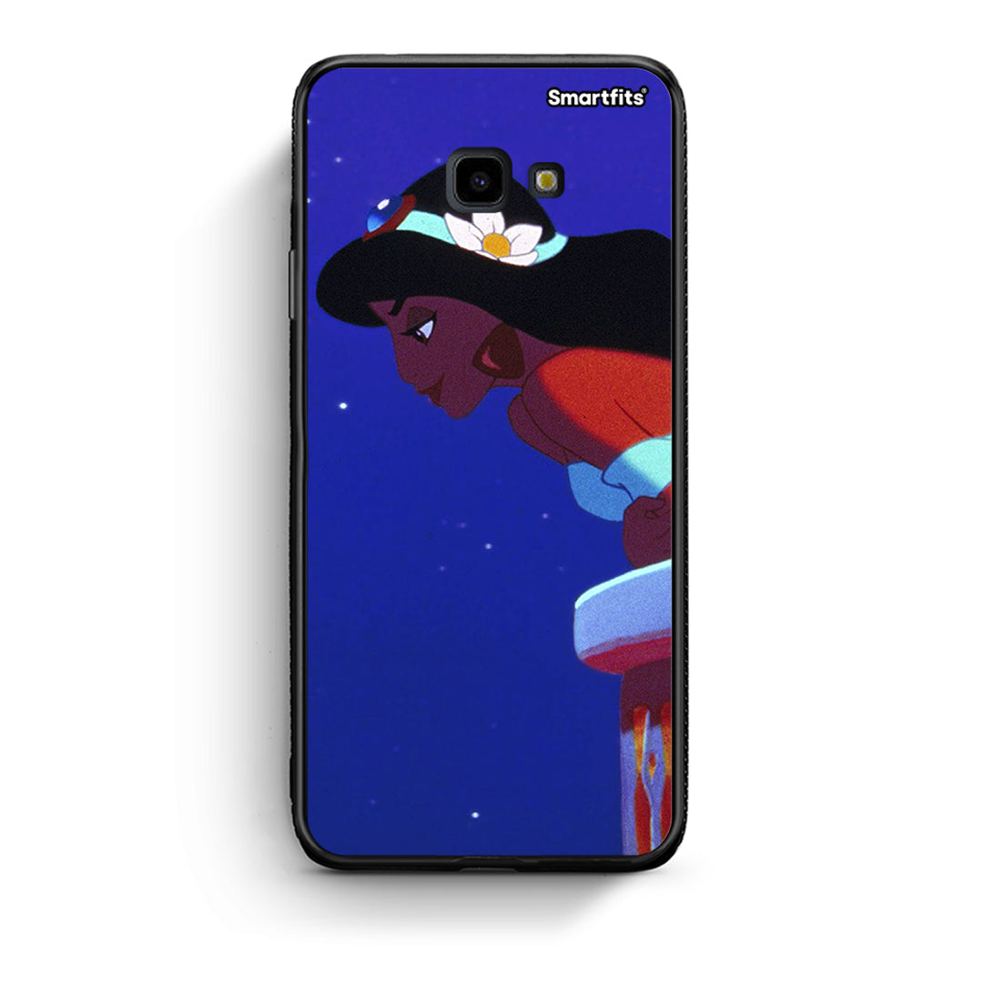 Samsung J4 Plus Alladin And Jasmine Love 2 θήκη από τη Smartfits με σχέδιο στο πίσω μέρος και μαύρο περίβλημα | Smartphone case with colorful back and black bezels by Smartfits