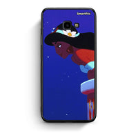 Thumbnail for Samsung J4 Plus Alladin And Jasmine Love 2 θήκη από τη Smartfits με σχέδιο στο πίσω μέρος και μαύρο περίβλημα | Smartphone case with colorful back and black bezels by Smartfits