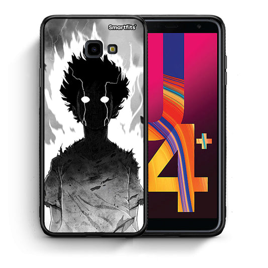 Θήκη Samsung J4 Plus Anime Boy από τη Smartfits με σχέδιο στο πίσω μέρος και μαύρο περίβλημα | Samsung J4 Plus Anime Boy case with colorful back and black bezels