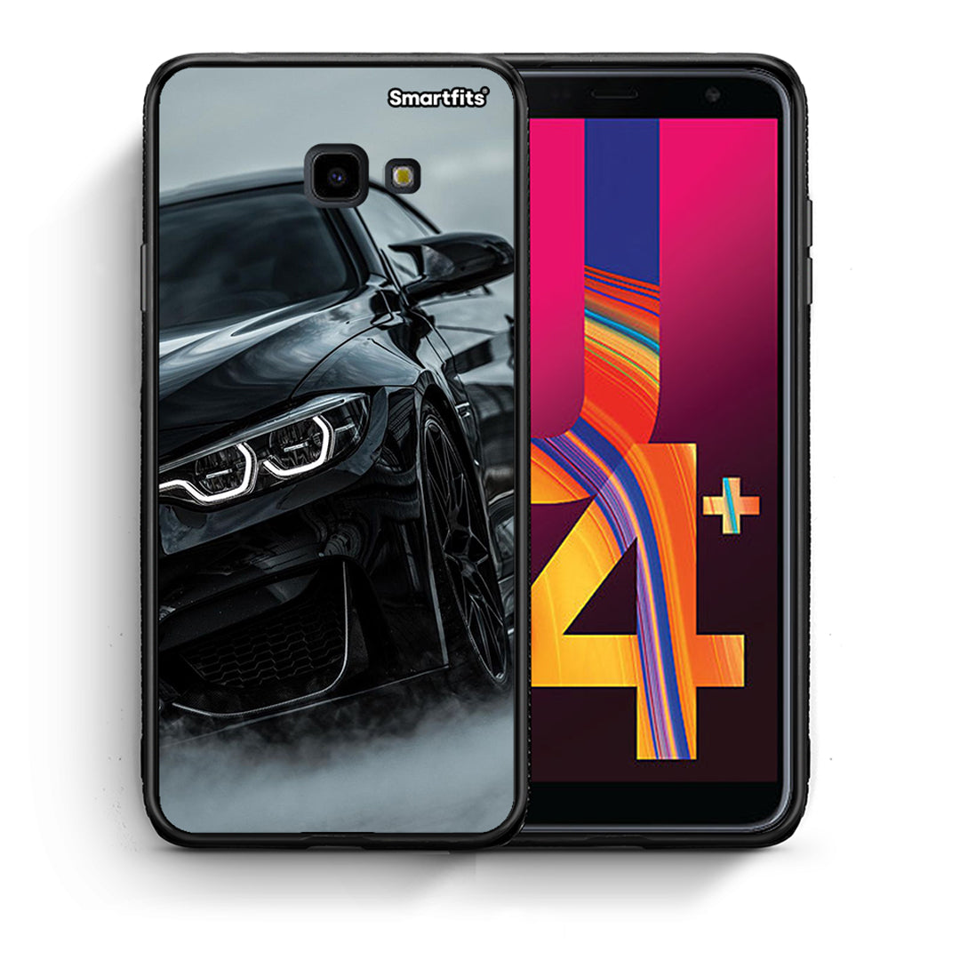 Θήκη Samsung J4 Plus Black BMW από τη Smartfits με σχέδιο στο πίσω μέρος και μαύρο περίβλημα | Samsung J4 Plus Black BMW case with colorful back and black bezels
