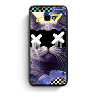 Thumbnail for Samsung J4 Plus Cat Collage θήκη από τη Smartfits με σχέδιο στο πίσω μέρος και μαύρο περίβλημα | Smartphone case with colorful back and black bezels by Smartfits