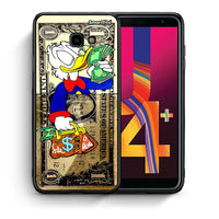 Thumbnail for Θήκη Samsung J4 Plus Duck Money από τη Smartfits με σχέδιο στο πίσω μέρος και μαύρο περίβλημα | Samsung J4 Plus Duck Money case with colorful back and black bezels