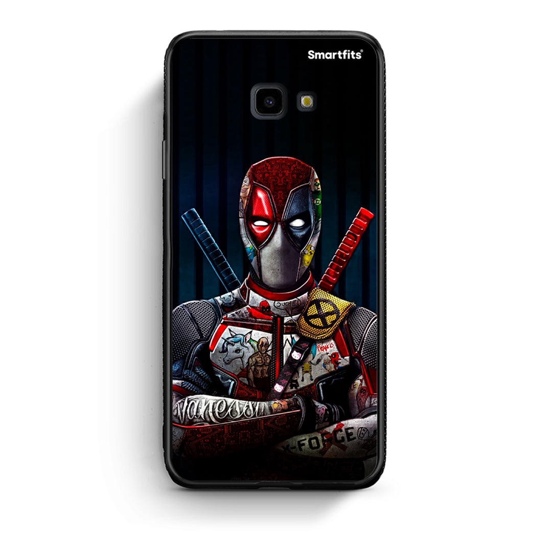 Samsung J4 Plus Funny Guy θήκη από τη Smartfits με σχέδιο στο πίσω μέρος και μαύρο περίβλημα | Smartphone case with colorful back and black bezels by Smartfits