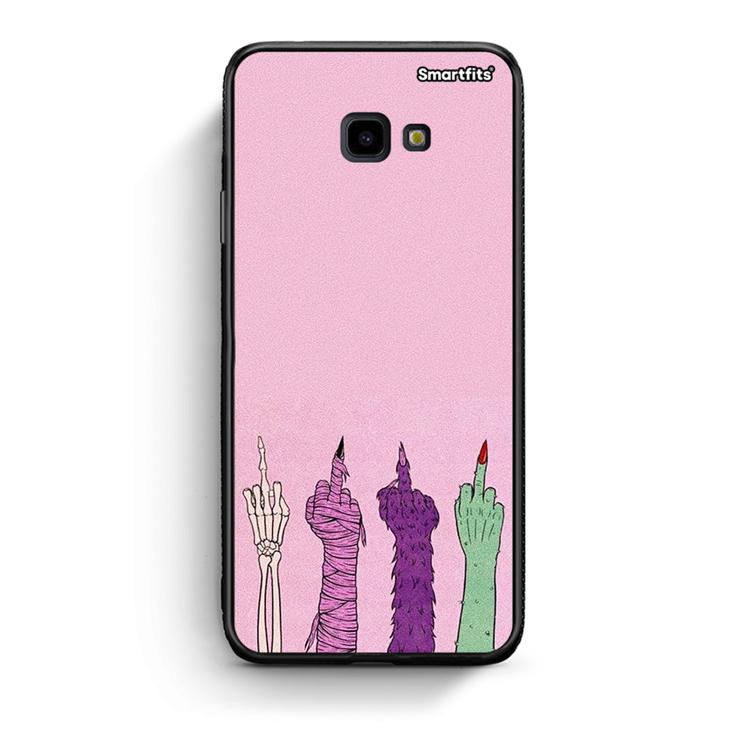 Samsung J4 Plus Halloween Be A Lady Θήκη από τη Smartfits με σχέδιο στο πίσω μέρος και μαύρο περίβλημα | Smartphone case with colorful back and black bezels by Smartfits