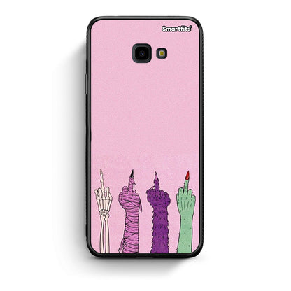Samsung J4 Plus Halloween Be A Lady Θήκη από τη Smartfits με σχέδιο στο πίσω μέρος και μαύρο περίβλημα | Smartphone case with colorful back and black bezels by Smartfits