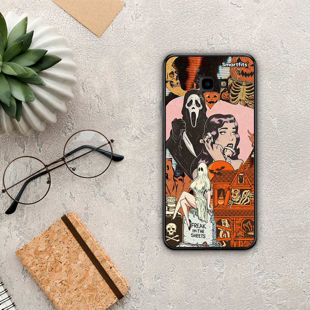 Halloween Collage - Samsung Galaxy J4+ θήκη