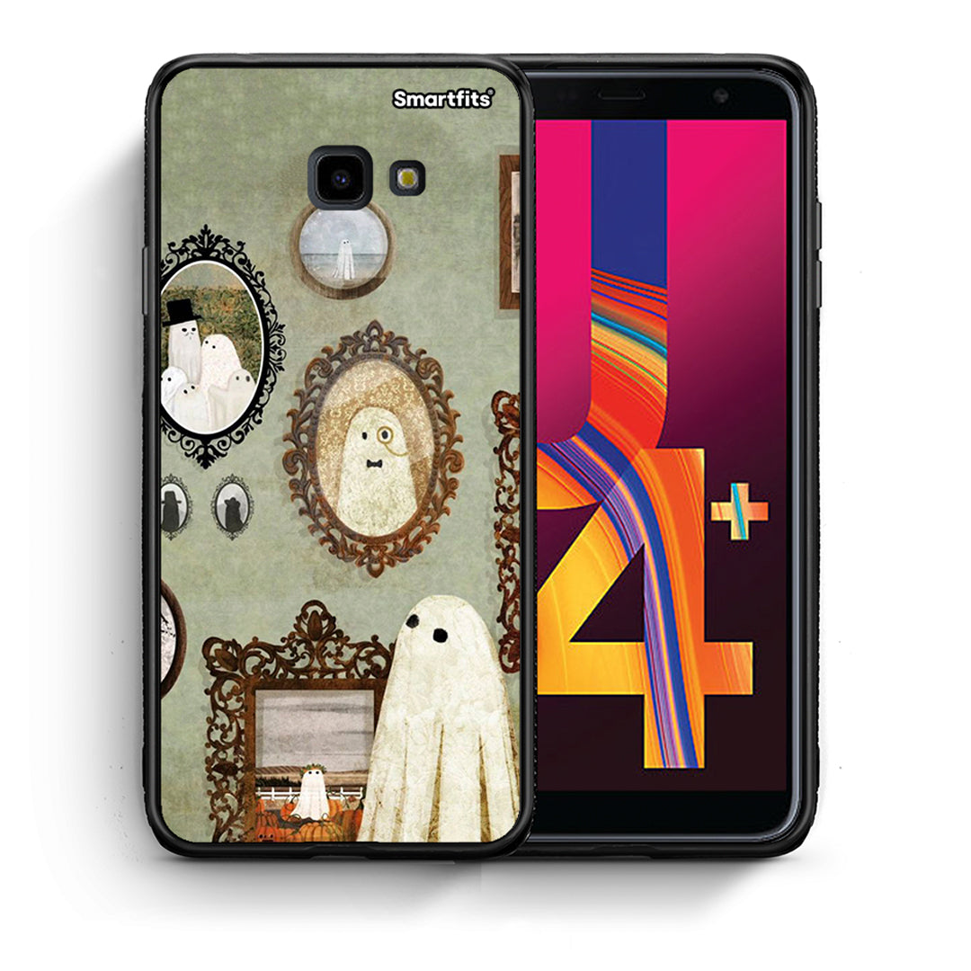 Θήκη Samsung J4 Plus Halloween Ghost Season από τη Smartfits με σχέδιο στο πίσω μέρος και μαύρο περίβλημα | Samsung J4 Plus Halloween Ghost Season case with colorful back and black bezels