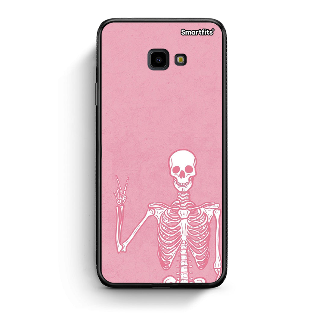 Samsung J4 Plus Halloween Motivation Θήκη από τη Smartfits με σχέδιο στο πίσω μέρος και μαύρο περίβλημα | Smartphone case with colorful back and black bezels by Smartfits