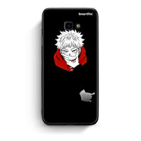 Thumbnail for Samsung J4 Plus Itadori Anime θήκη από τη Smartfits με σχέδιο στο πίσω μέρος και μαύρο περίβλημα | Smartphone case with colorful back and black bezels by Smartfits