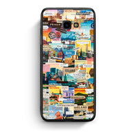 Thumbnail for Samsung J4 Plus Live To Travel θήκη από τη Smartfits με σχέδιο στο πίσω μέρος και μαύρο περίβλημα | Smartphone case with colorful back and black bezels by Smartfits