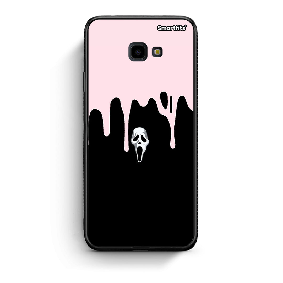 Samsung J4 Plus Melting Halloween Mask Θήκη από τη Smartfits με σχέδιο στο πίσω μέρος και μαύρο περίβλημα | Smartphone case with colorful back and black bezels by Smartfits