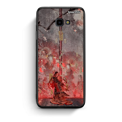 Samsung J4 Plus Nezuko Kamado θήκη από τη Smartfits με σχέδιο στο πίσω μέρος και μαύρο περίβλημα | Smartphone case with colorful back and black bezels by Smartfits