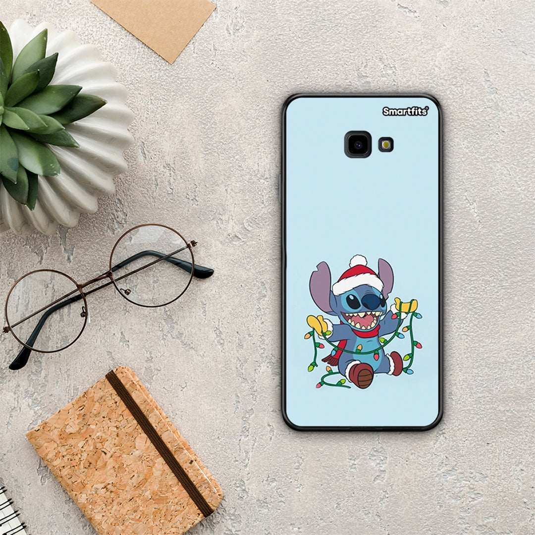 Santa Stich - Samsung Galaxy J4+ θήκη