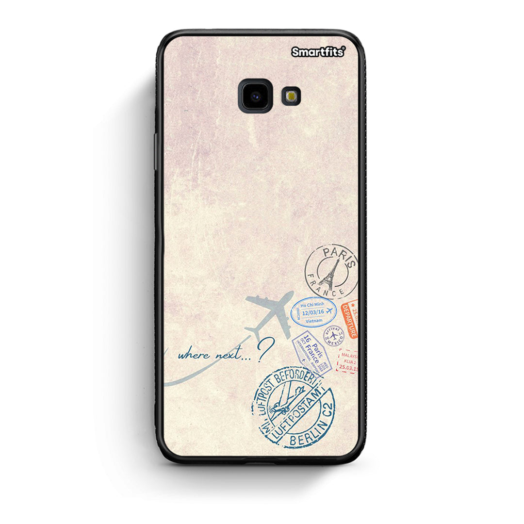 Samsung J4 Plus Where Next Θήκη από τη Smartfits με σχέδιο στο πίσω μέρος και μαύρο περίβλημα | Smartphone case with colorful back and black bezels by Smartfits
