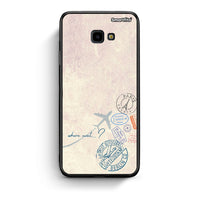 Thumbnail for Samsung J4 Plus Where Next Θήκη από τη Smartfits με σχέδιο στο πίσω μέρος και μαύρο περίβλημα | Smartphone case with colorful back and black bezels by Smartfits