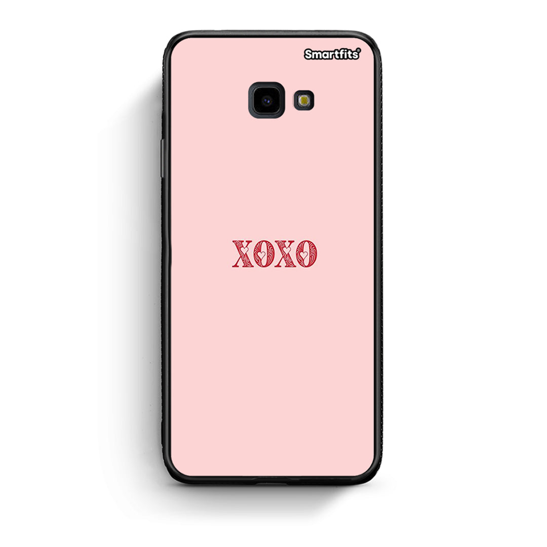 Samsung J4 Plus XOXO Love θήκη από τη Smartfits με σχέδιο στο πίσω μέρος και μαύρο περίβλημα | Smartphone case with colorful back and black bezels by Smartfits