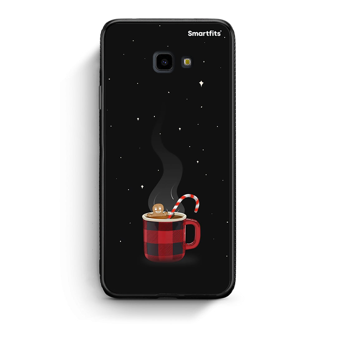Samsung J4 Plus Xmas Bathing θήκη από τη Smartfits με σχέδιο στο πίσω μέρος και μαύρο περίβλημα | Smartphone case with colorful back and black bezels by Smartfits