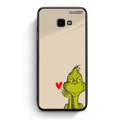 Samsung J4 Plus Xmas Grinch θήκη από τη Smartfits με σχέδιο στο πίσω μέρος και μαύρο περίβλημα | Smartphone case with colorful back and black bezels by Smartfits