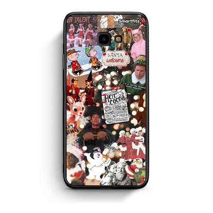 Samsung J4 Plus Xmas Movies θήκη από τη Smartfits με σχέδιο στο πίσω μέρος και μαύρο περίβλημα | Smartphone case with colorful back and black bezels by Smartfits