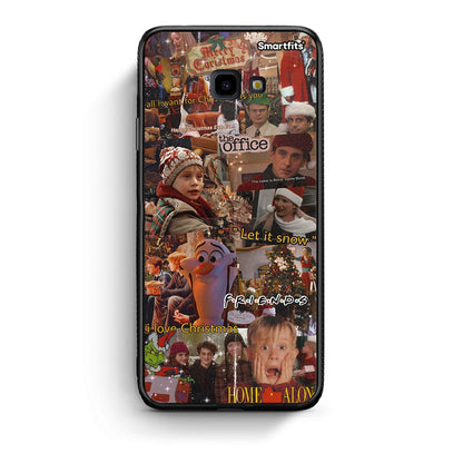 Samsung J4 Plus Xmas Wishes θήκη από τη Smartfits με σχέδιο στο πίσω μέρος και μαύρο περίβλημα | Smartphone case with colorful back and black bezels by Smartfits