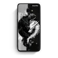 Thumbnail for Samsung J4 Plus Yin Yang Θήκη από τη Smartfits με σχέδιο στο πίσω μέρος και μαύρο περίβλημα | Smartphone case with colorful back and black bezels by Smartfits