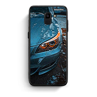 Thumbnail for samsung J6 Bmw E60 Θήκη από τη Smartfits με σχέδιο στο πίσω μέρος και μαύρο περίβλημα | Smartphone case with colorful back and black bezels by Smartfits