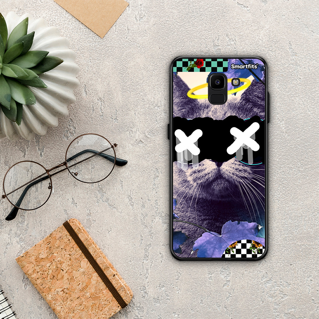 Cat Collage - Samsung Galaxy J6 θήκη