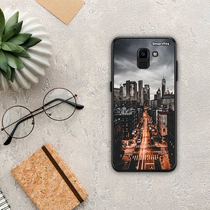 City Lights - Samsung Galaxy J6 θήκη