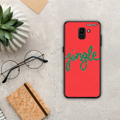 Jingle Xmas - Samsung Galaxy J6 θήκη