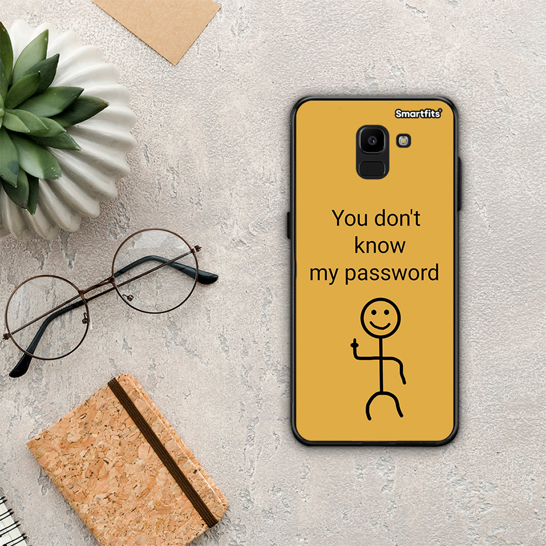 My Password - Samsung Galaxy J6 θήκη