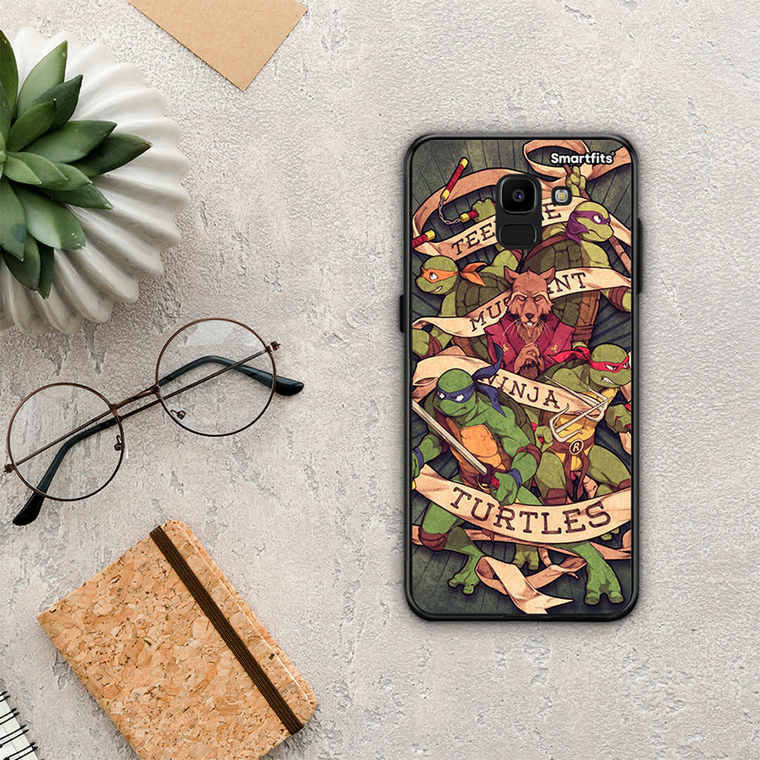 Ninja Turtles - Samsung Galaxy J6 θήκη