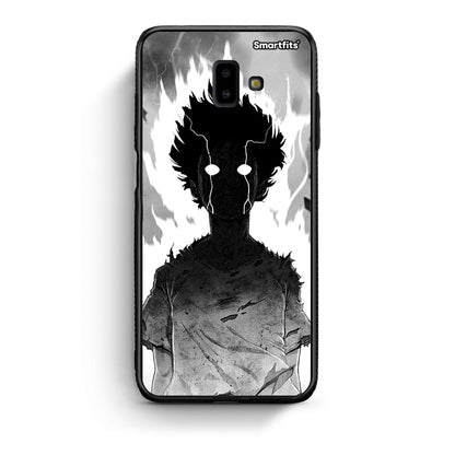 samsung J6+ Anime Boy Θήκη από τη Smartfits με σχέδιο στο πίσω μέρος και μαύρο περίβλημα | Smartphone case with colorful back and black bezels by Smartfits