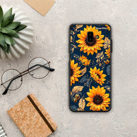 Thumbnail for Autumn Sunflowers - Samsung Galaxy J6+ θήκη