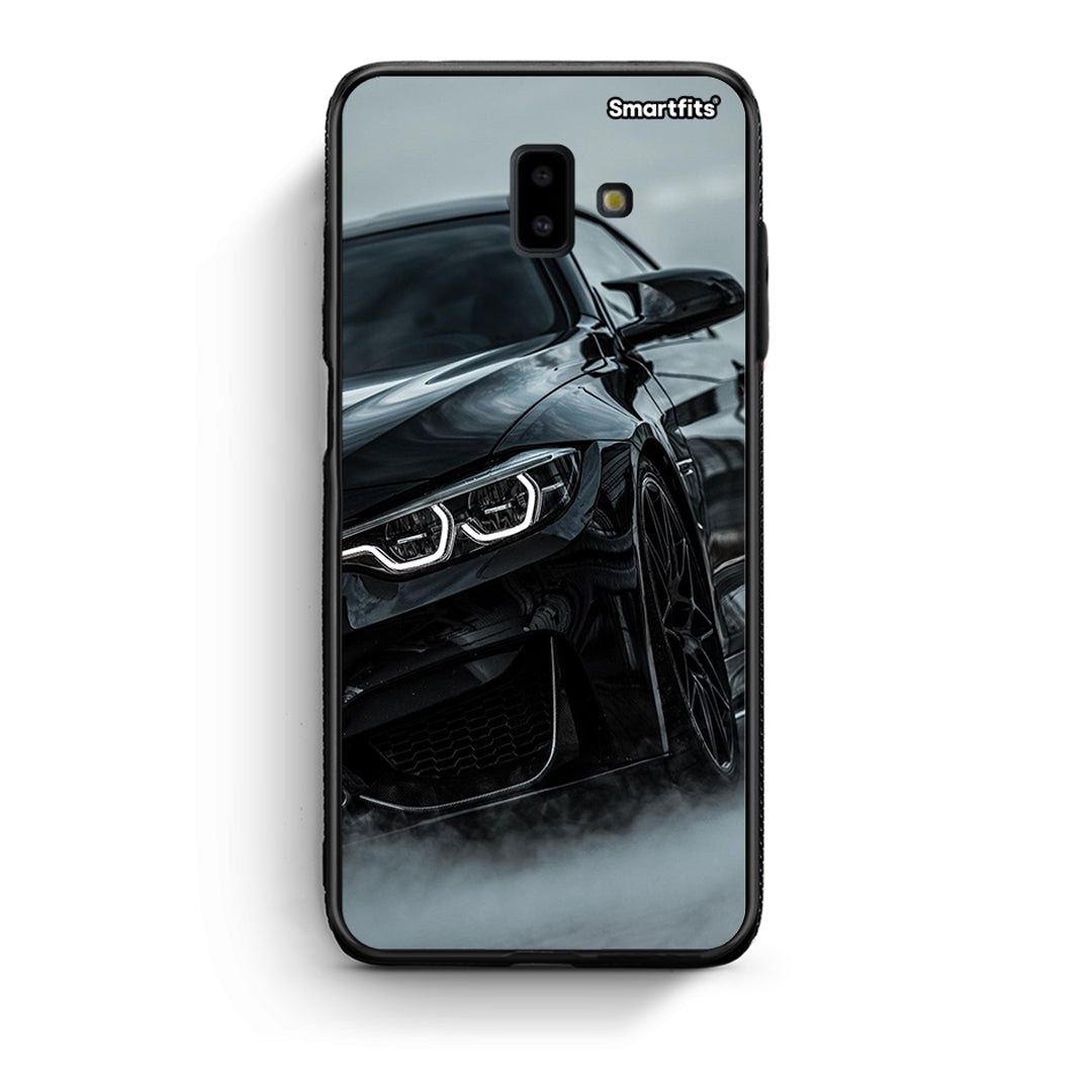 samsung J6+ Black BMW θήκη από τη Smartfits με σχέδιο στο πίσω μέρος και μαύρο περίβλημα | Smartphone case with colorful back and black bezels by Smartfits