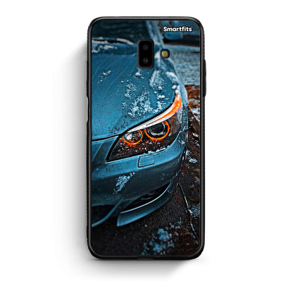 samsung J6+ Bmw E60 Θήκη από τη Smartfits με σχέδιο στο πίσω μέρος και μαύρο περίβλημα | Smartphone case with colorful back and black bezels by Smartfits