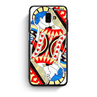 Thumbnail for samsung J6+ Card Love θήκη από τη Smartfits με σχέδιο στο πίσω μέρος και μαύρο περίβλημα | Smartphone case with colorful back and black bezels by Smartfits