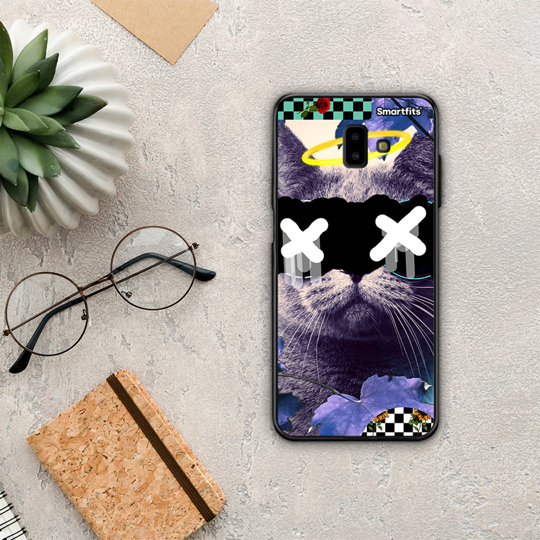 Cat Collage - Samsung Galaxy J6+ θήκη