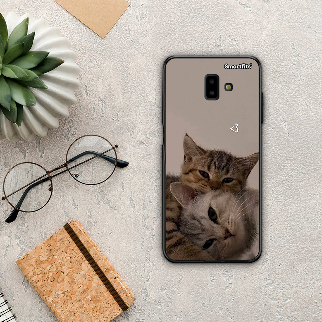 Cats In Love - Samsung Galaxy J6+ θήκη