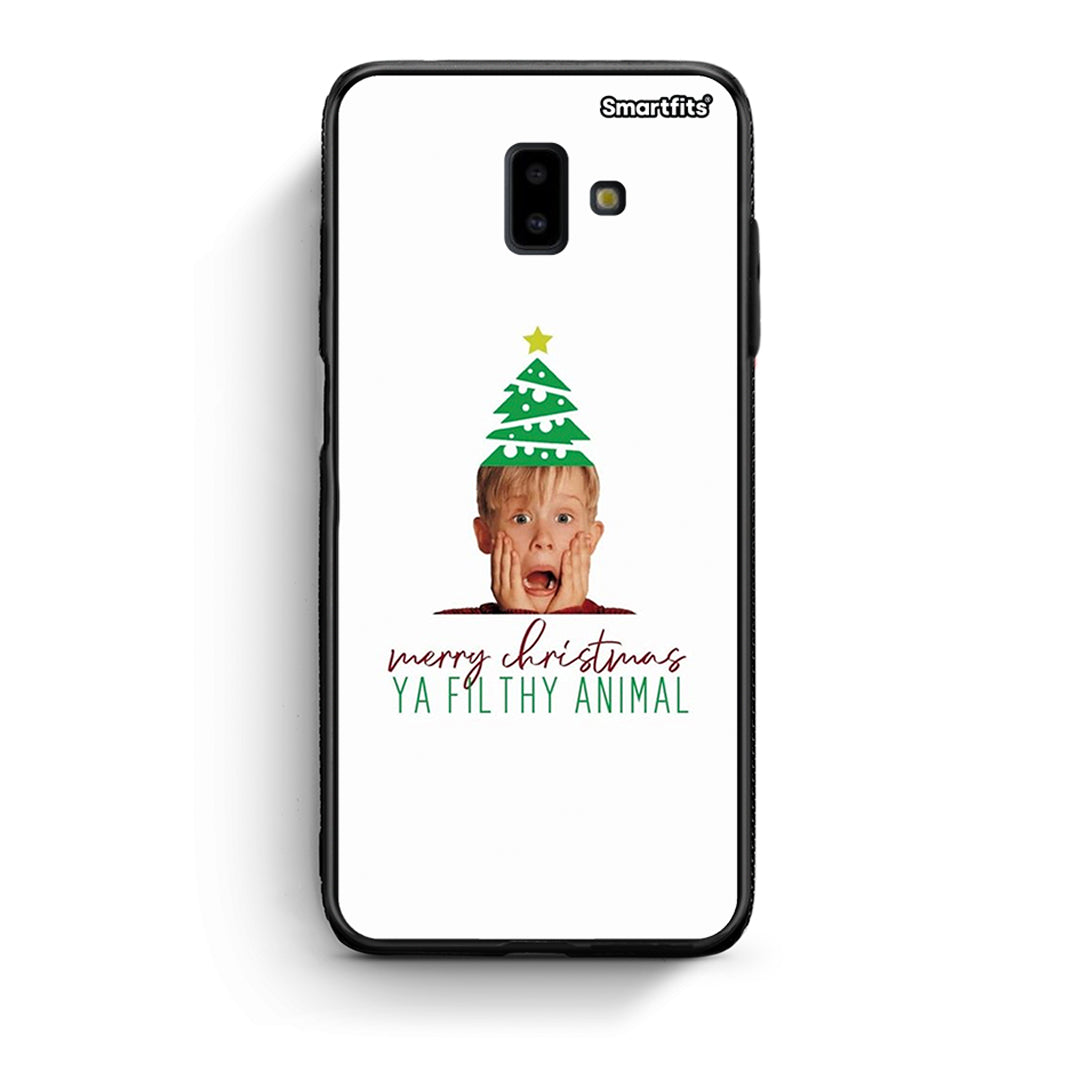 samsung J6+ Filthy Animal θήκη από τη Smartfits με σχέδιο στο πίσω μέρος και μαύρο περίβλημα | Smartphone case with colorful back and black bezels by Smartfits